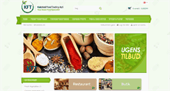 Desktop Screenshot of kfoodtrading.com