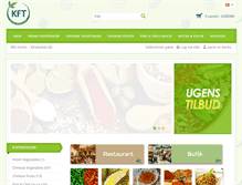 Tablet Screenshot of kfoodtrading.com